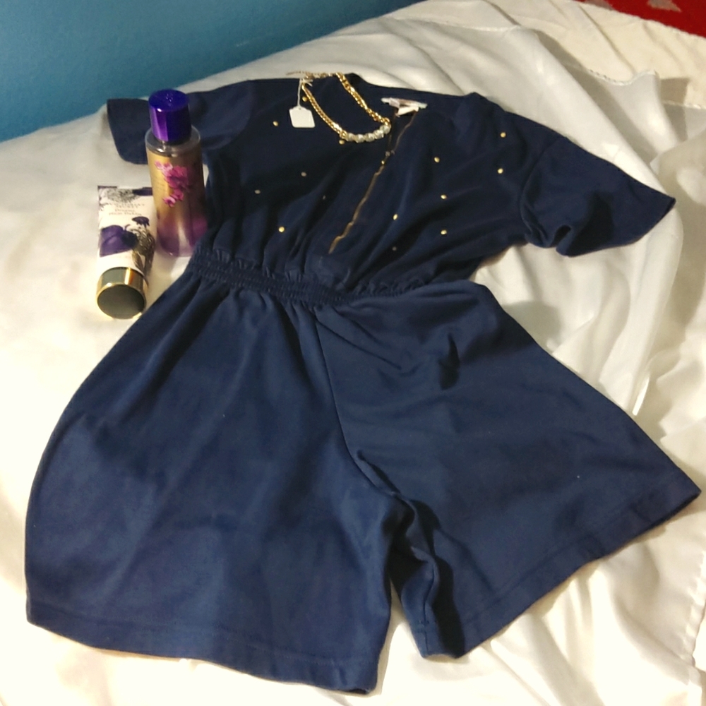 CORAL BAY N/BLUE Romper